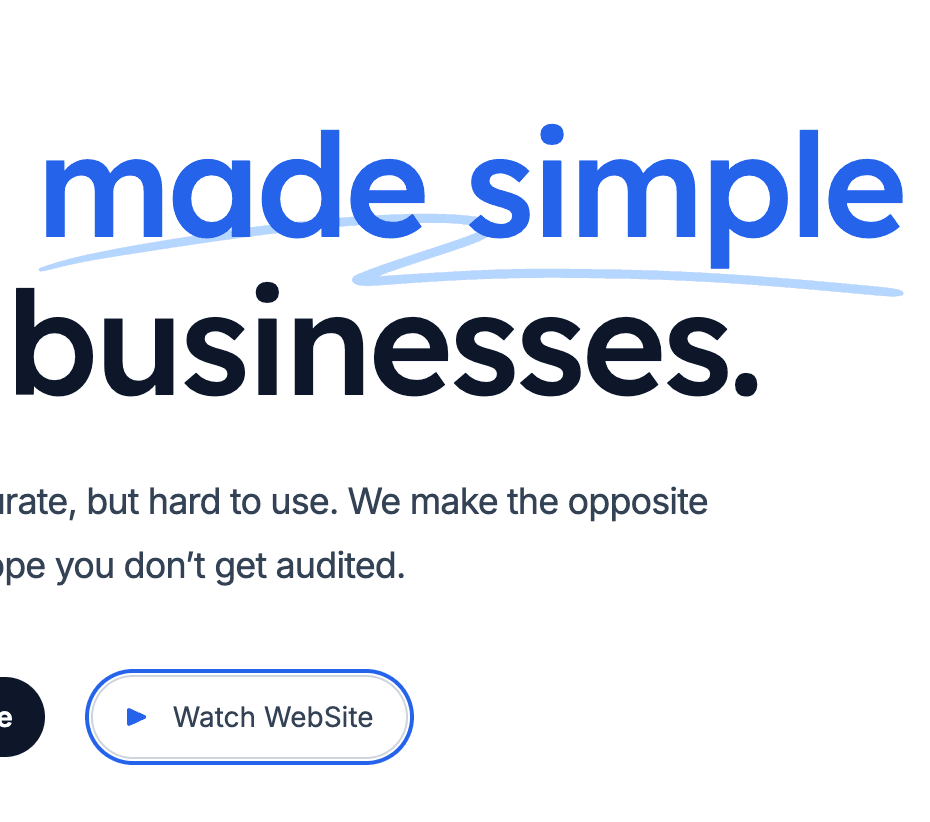 Taxpal project preview: A responsive TaxPal website clone built with Next.js and React.